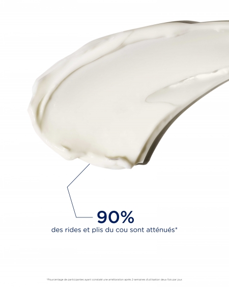 Crème cou et décolleté anti-âge à appliquer jour et nuit, deux fois par jour : Crème raffermissante Neostrata