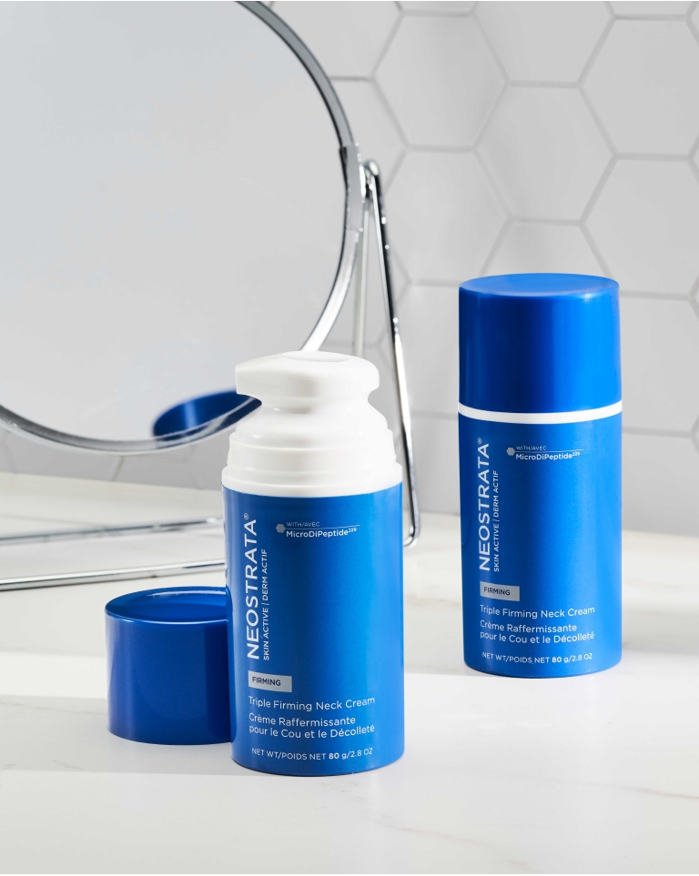 Crème raffermissante Cou et Décolleté Neostrata Skin Active, soin anti-âge du cou et du décolleté, pot de 80 ml