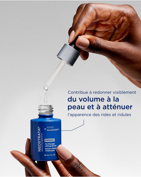 MicroDiPeptide 0,4%, Aminofil 0,5% et acide hyaluronique 0,5% : la formule du sérum volumateur Neostrata