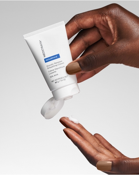 Crème Glycolique Lissante 10% AHA Neostrata Resurface, crème exfoliante à l'acide glycolique et à l'acide citrique, format 40 ml