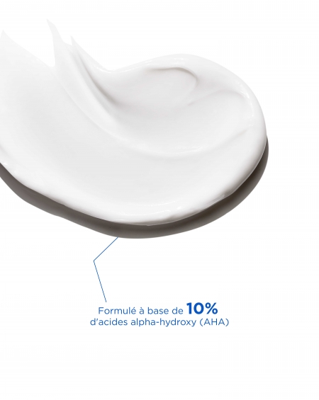Crème glycolique visage et cou Neostrata à appliquer quotidiennement sur peau propre, jour et nuit, pour une peau plus lisse