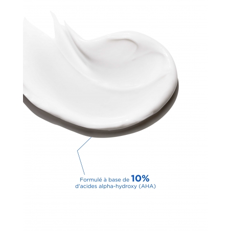 Crème glycolique visage et cou Neostrata à appliquer quotidiennement sur peau propre, jour et nuit, pour une peau plus lisse